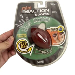 VTG Senario Games Mini Reaction Talking Football Keychain Incredible Sound